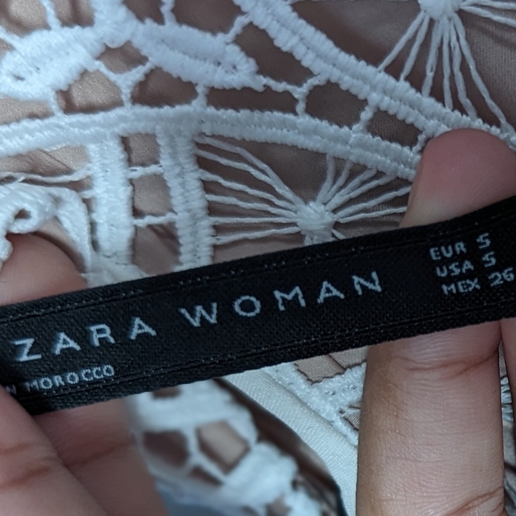 Zara Lace Overlay Dress - Picture 6 of 8